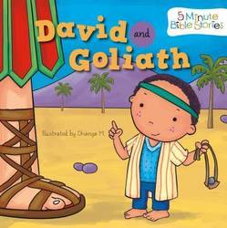 David and Goliath (5 Minute Bible Stories) (Board book) product image