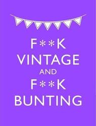 F**K Vintage & F**K Bunting product image