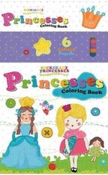 Sockheadz Princess Colouring Book with 6 full Size Pencils product image