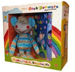 Sockheadz Night Book and Plush product image